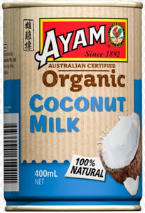 AYAM ORGANIC COCOUNT MILK/400ML