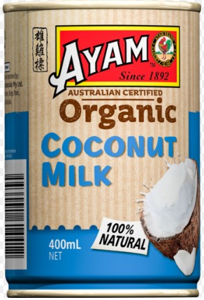 AYAM ORGANIC COCOUNT MILK/400ML