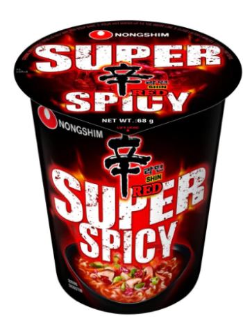Nongshim Shin Ramyun red super spicy/68g