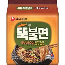 (L)Nongshim Bulgogi Hot Pot Noodle/115g*4