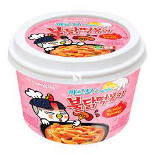 Samyang Spicy Chicken Topokki Rice Cake Carbonara/179g