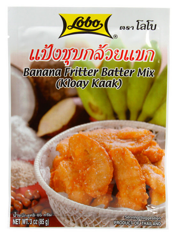 Lobo Banana Fritter Batter Mix(Kloay Kaak)/85g