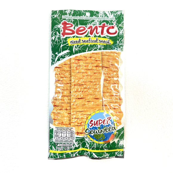 Bento Squid Mix Seafood Snack Super Seaweed(Dark green)/20g