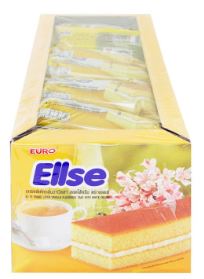 Ellse Brand Layer Cake Vanilla Flav with White Cream/15g*24p