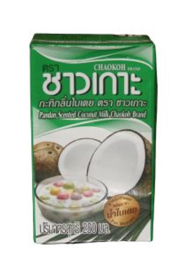 CHAOKOH Pandan Scented Coconut Milk/250ml