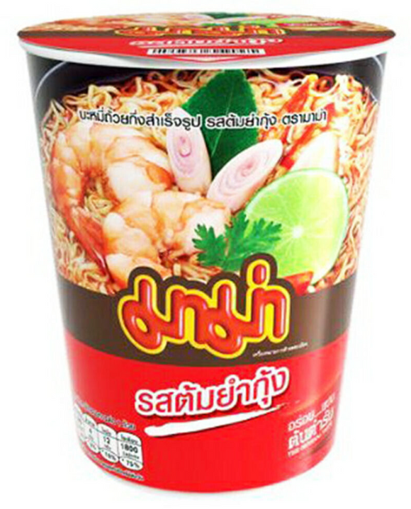 MAMA SHRIMP TOM YUM CUP NOODLE/60G