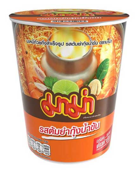 MaMa Creamy Shrimp Tom Yum Cup Noodles /72g