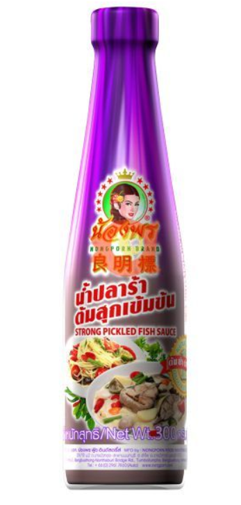 NONGPORN Strong Pickled Fish Sauce/300ml
