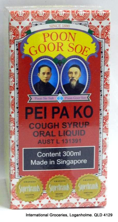 Pei Pa Ko Cough Syrup Oral Liquid/300ml