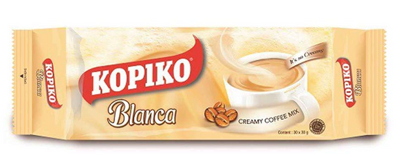 KOPIKO Blanca Instant Coffee/30 X 30G