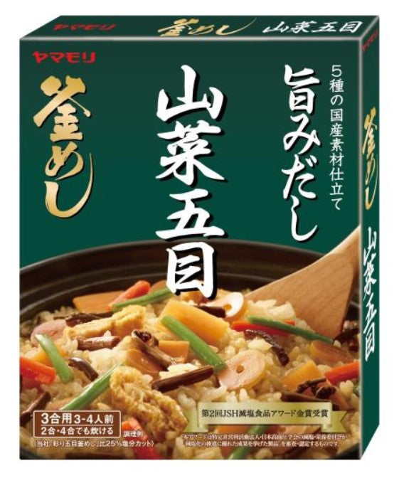 Yamamori Kamameshi Sansai Veg Rice Sauce/210g