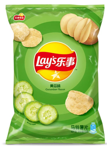 LAYS CHIPS CUCUMBER FLAVOR/70G