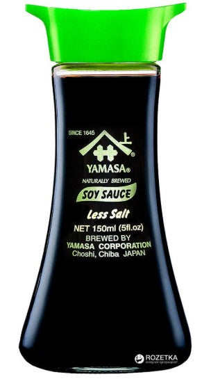 Yamasa Soy Sauce Less Salt 150ml