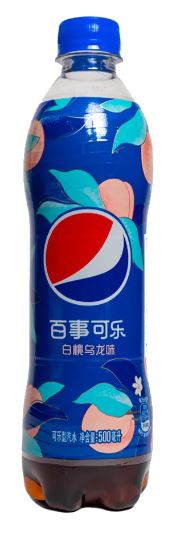 Pepsi  Cola White Peach & Oolong Flavour/500ml