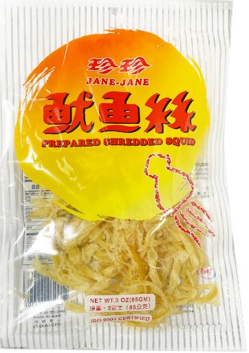 JEN JEN ORIGINAL SHREDDED SQUID/85G
