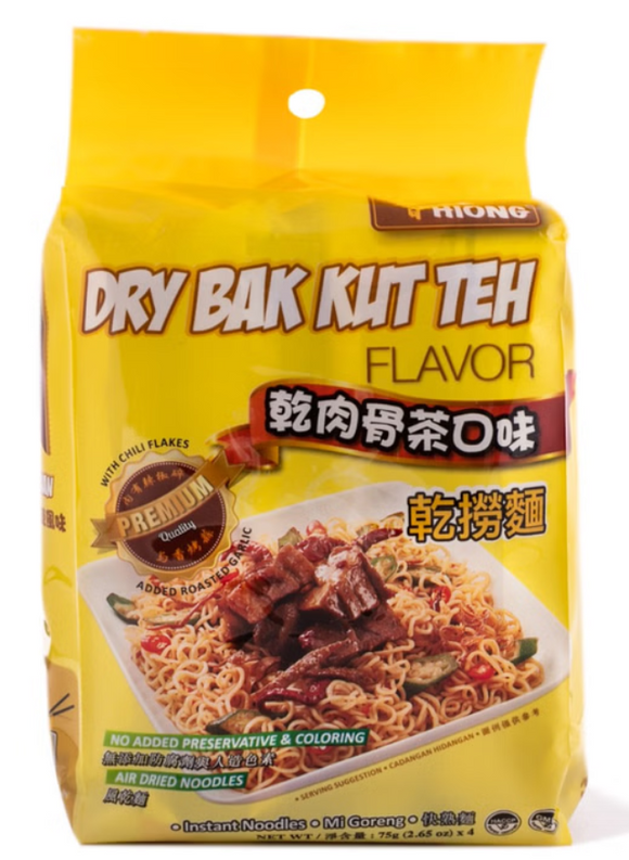 Kee Hiong Noodle Dry Bak Kut Teh Flavor/90g