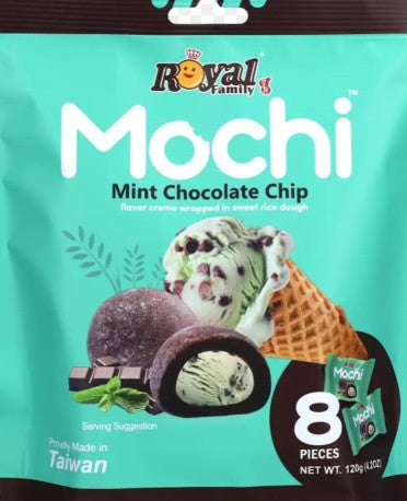 Royal Fam Mint Chocolate Chip Mochi/120g