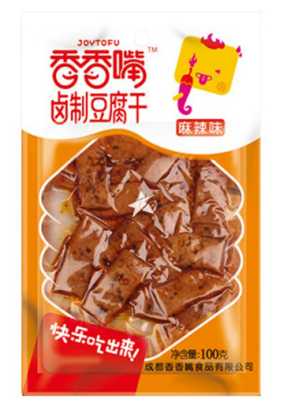 JOYTOFU Dried Bean Curd Spicy Flavor/100g