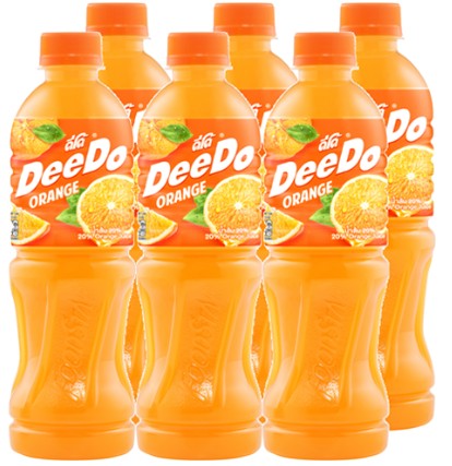Deedo Fruit Juice Orange(450ML*6)