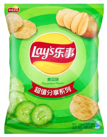Lays Cucumber Flavour Chips/135g