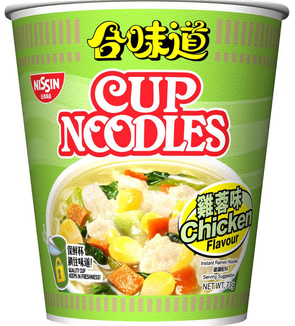 NISSIN CUP NOODLE CHICKEN/73G