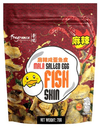 Fragrance Mala Salted Egg Fish Skin/70g