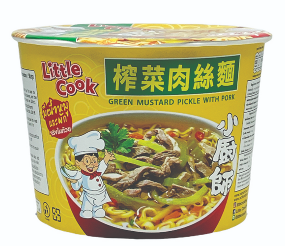Little Cook Instant Noodles Shredded Pork w Mustard/150g