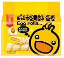 KAMAN Egg Rolls-salted egg /219g
