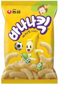 NONGSHIM Banana Snack with artificial flavor/45g