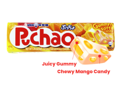 UHA Mango Gummy Soft Candy/50G