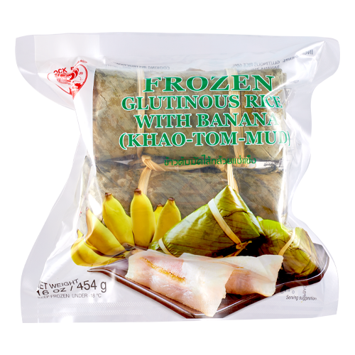 Cock Brand Frozen Glutinous Rice With Banana/454g