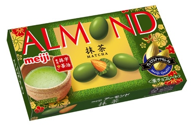 Meiji Almond Matcha Chocolate/67g