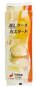 Ichioka steamed cake-custard flavour/160g