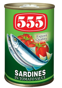 555 Sardines in Tomato Sauce /155g