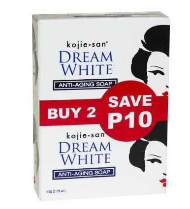 Kojie San Dream White Anti Aging Soap(2 Bars )/ 65g