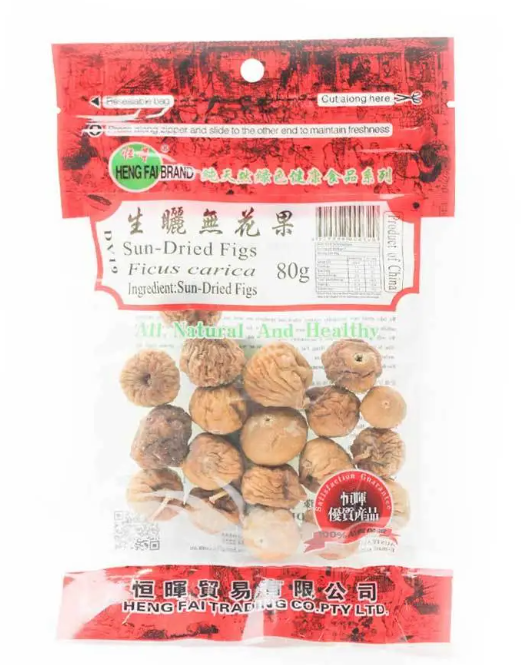 Heng FAi Sun-Dried Figs/80g