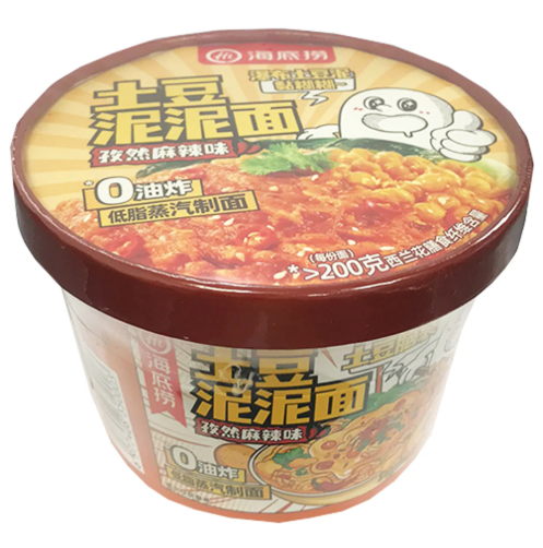 HDL Mashed Potato Noodles Cumin & Spicy Flavour/118g