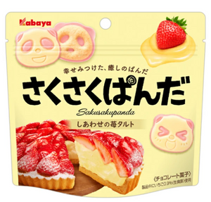 Kabaya Sakusaku Panda Happy Strawberry Tart/43 g