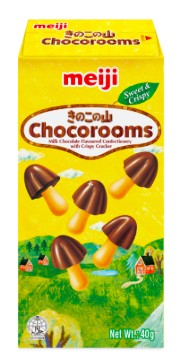 Meiji Chocorooms Milk Chocolate/40g