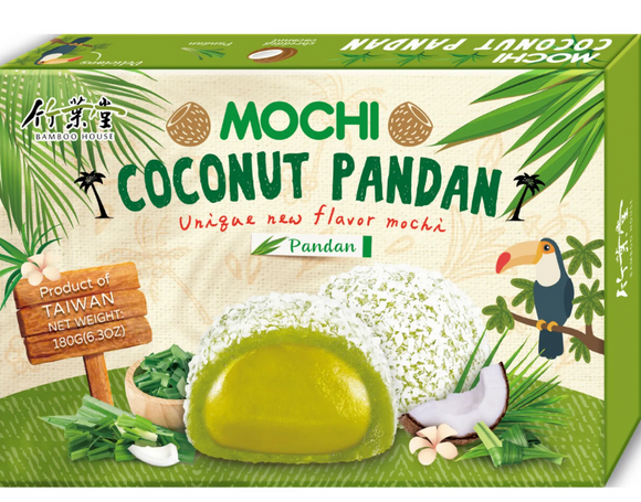 BambooHouse Mochi-coconut pandan/180g