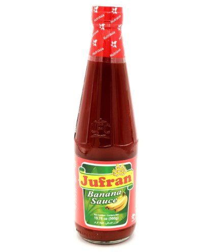 Jufran Banana Sauce Hot & Spicy/560g