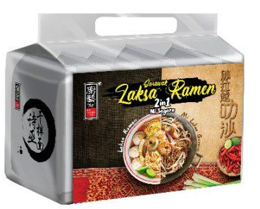 Kitchen Food Sarawak Laksa Ramen/110g*4pack