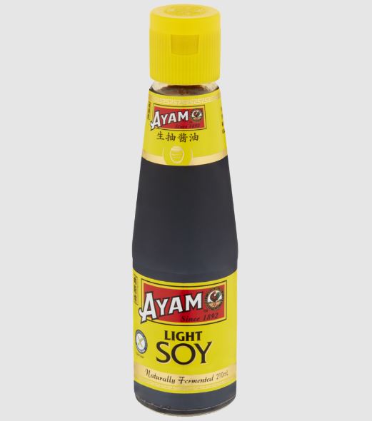 Ayam Light Soy Sauce/210ml