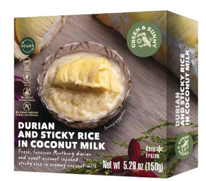 Green&Sunny Durian and Sticky Rice in Coconut Milk/150g