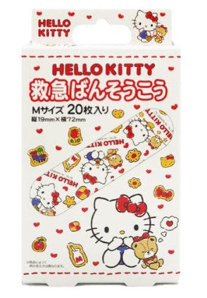 Skater HelloKitty Band-Aids/ 20 pieces
