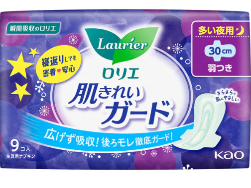 Kao Laurier  Night Pads with Wings/9PC