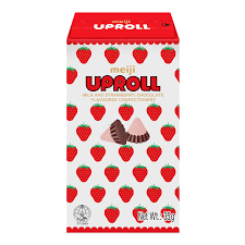 MEIJI Uproll Strawberry Chocolate/35g