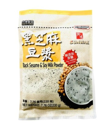 Sunway black sesame and soy milk powder/220g