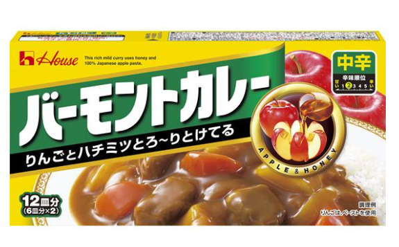 House Foods Vermont Curry Medium Hot/230g