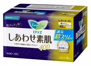 Kao Laurier Ultra Slim Night Pads 40cm/9Pcs